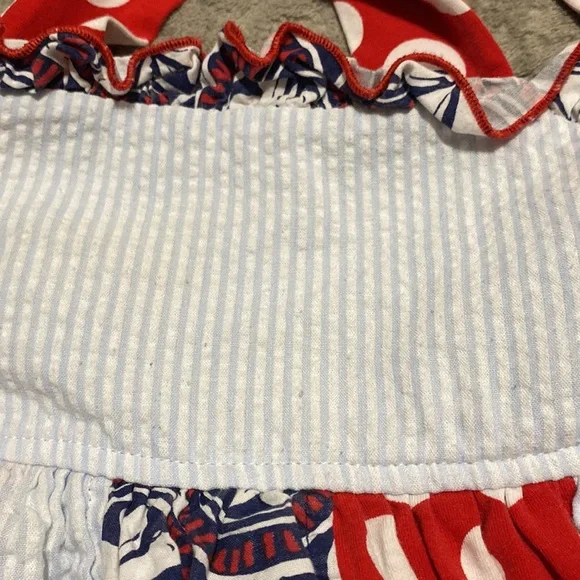 🔥4/20! Millie jay 4th of July dress. Size 2T - Picture 6 of 8